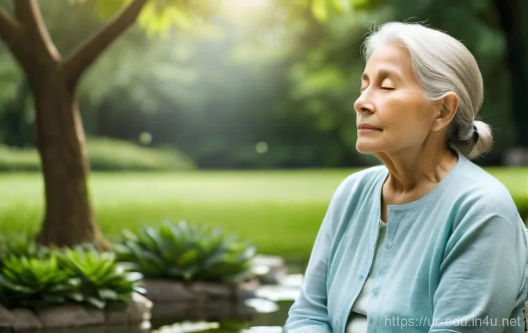 시니어 뇌 건강 프로그램 - **Prompt:** A realistic and warm photographic image depicting a group of elderly men and women, of d...