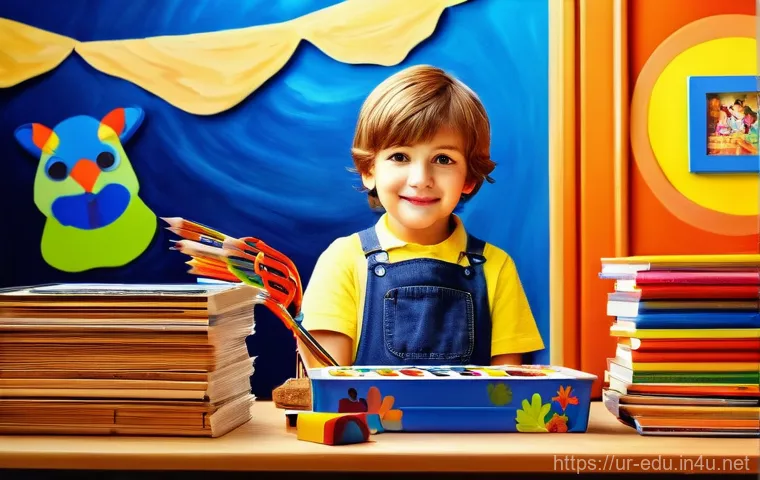 아이 미술 놀이 - Here are three detailed image generation prompts in English, designed to adhere to your guidelines: